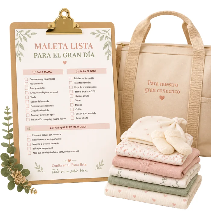 Checklist “Maleta lista para el gran día”